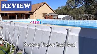 Bestway Power Steel 31’4" x 16' x 52” Above Ground Pool Review | 1 year update - is it worth it?