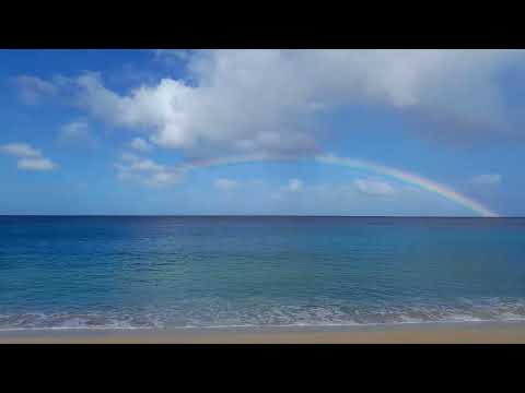 Waimea Bay Beach Rainbow, North Shore, Hawaii