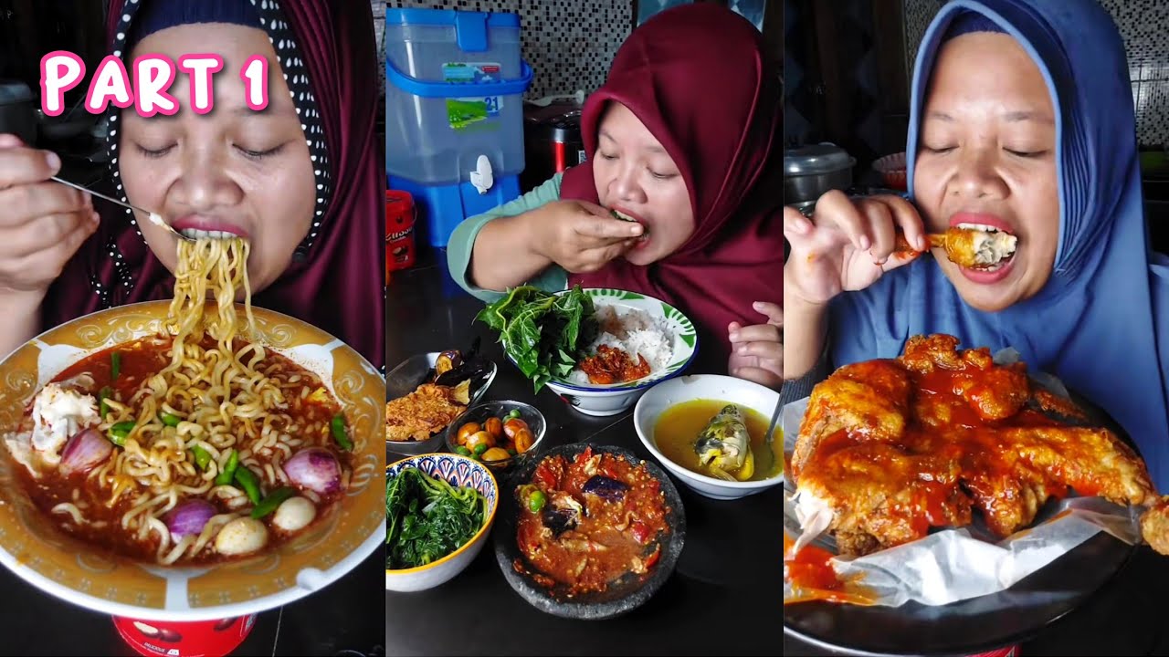 @bugurueva Video Mukbang Compilation🍜🍛🍗🌶 | Tiktok Mukbang Compilation - Part 1