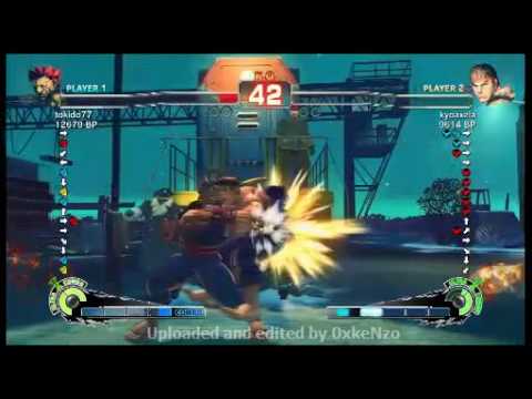 Super Street Fighter 4 Tokido (Akuma,Gouki) vs Kyoaxela (Ryu) 10.06.2010 Part 3
