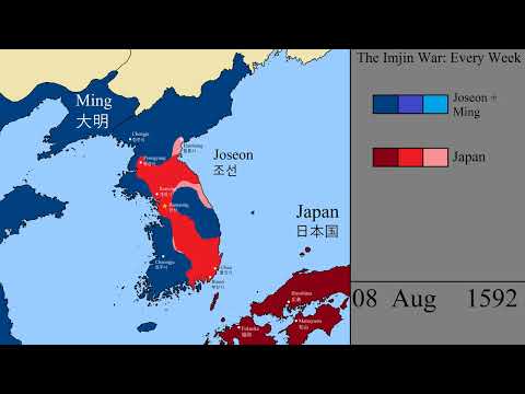 The Japanese Invasions of Korea: Every Week