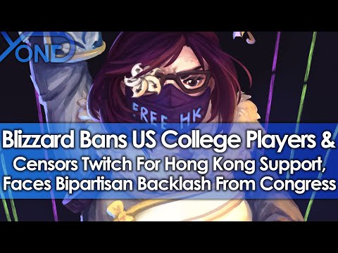 Blizzard Bans US College Players & Censors Twitch For Hong Kong Support, Faces Rebuke From Congress