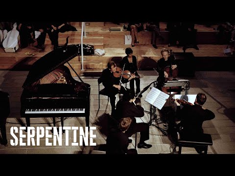 Composer Thomas Adès performs in Frank Gehry's Serpentine Pavilion for Park Nights 2008 | Serpentine
