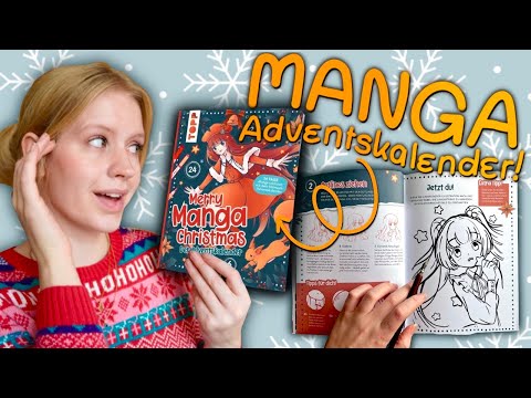 MERRY MANGA CHRISTMAS - Das kreative Adventskalender-Buch zum mitmachen im TEST!