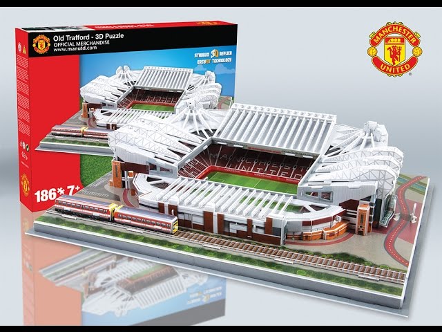Vídeo relacionado con Georgie Porgy 3D Estadio de Fútbol Puzzles DIY Juguetes de Construcción Conjuntos (Estadio Old Trafford 138PCS)