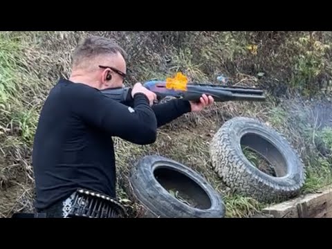Trening strzelba dynamiczna ipsc  #quadload #beretta1301 #shoter #sgtimer #sgtimer #shotgunking 