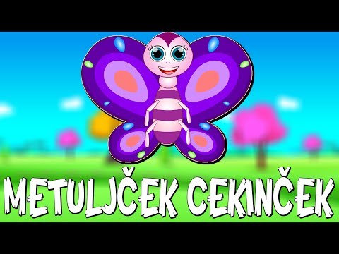 METULJČEK CEKINČEK | Mix otroških pesmic | Kompilacija 14 minut