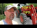 Buying your first tractor? Here are my top 5 tips to consider
