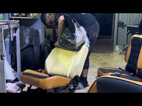 TEIL 1 Autositze neu beziehen: Profi-Arbeit in Marokko 🇲🇦 STVN