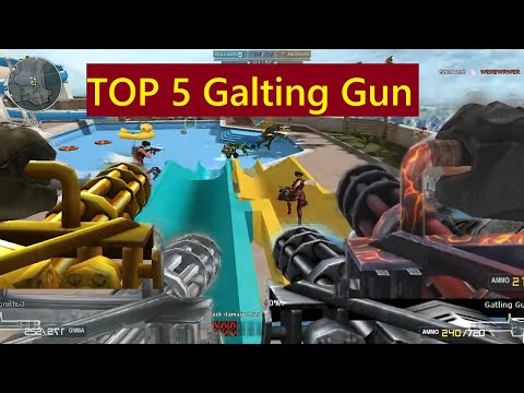 Crossfire NA 2.0 : TOP 5 Gatling Gun - Hero Mode X - Zombie V4