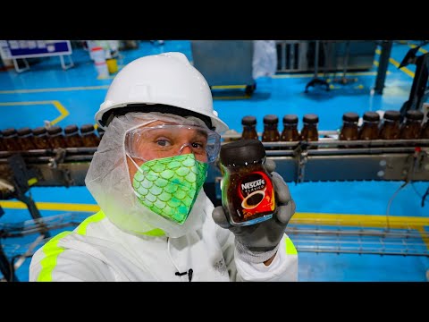 A day working at the NESCAFÉ factory : How is soluble coffee made? ☕