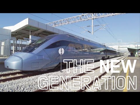 This is the new generation of Korean high-speed trains