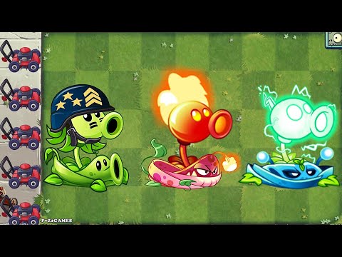 Plants vs. Zombies 2 Arena Week 228, Mega Gatling Pea Tournament: BEST COMBO