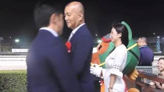 優勝表彰式です。強風にご注意ください