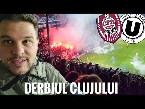 "Şepcile roşii cântaau, torțele se aprindeaau.." | Derbiul Clujului: CFR - "U" Cluj