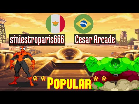 Marvel vs Street Fighter (FT10) - siniestroparis666 (MX) vs Cesar Arcade (BR) - 2021-04-04