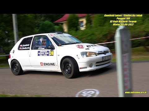 Kamiński Łukasz /Siedleczka Jakub - Peugeot 106 - XX Rajd Mielecki Targum Mielec 04-09-2022