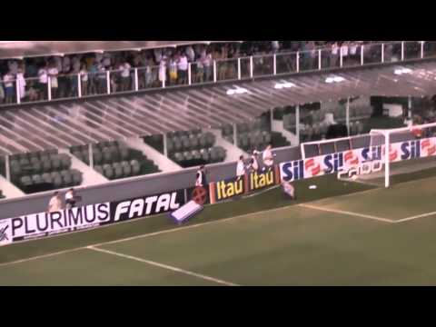 Santos FC 5 x 1 Botafogo RP - Campeonato Paulista 2014 - 01/02/2014 - Gol 12.000