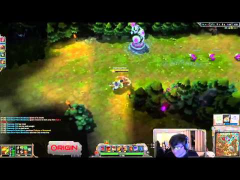 Dyrus - Renekton vs Nidalee Top Diamond 1 Challenger Ranked solo queue