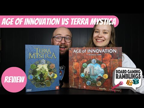 Age of Innovation vs Terra Mystica - Board Game Review & Comparison