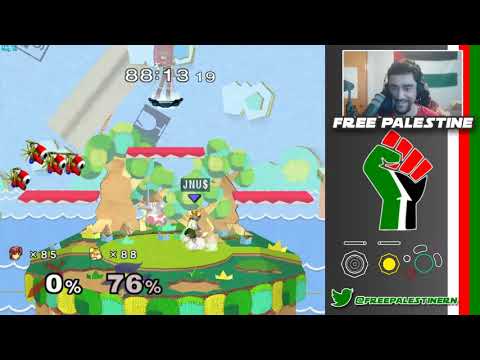99 Stock Match Free Palestine (Marth) Vs Zealot (Fox)