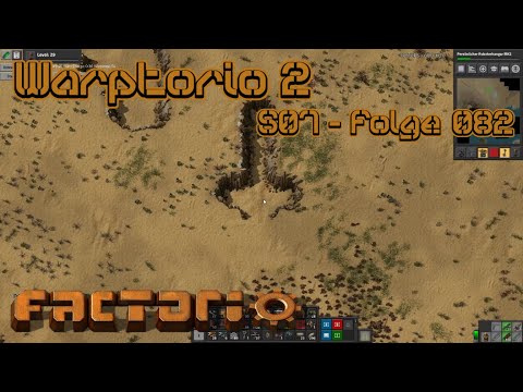 Felix's Klippe! - Factorio-Warptorio 2 Lets Play [S01-E82] [German/Deutsch]