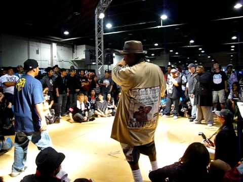 Luis "B-Boy Stlyez" Battling at World Of Dance Tour In Pamona 2009