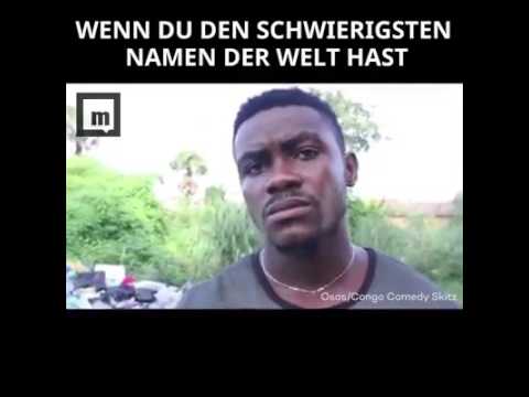 Mann weint wegen Namen