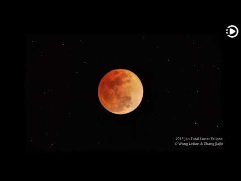 APOD: 2021-05-25 - The Moon During a Total Lunar Eclipse (Narrated by Amy)