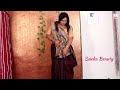 Saree Draping In Different Styles Traditional Beginners Saree Draping Idea Sneha Beauty