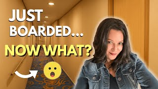 Just Boarded Your Cruise? Here's EXACTLY What to Do Next (Day 1 Guide)