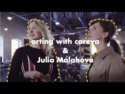 Arting with Careva & Julija Malahova in Riga