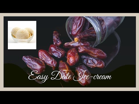 Delicious Date Icecream Recipe | খেজুরের আইসক্রিম |