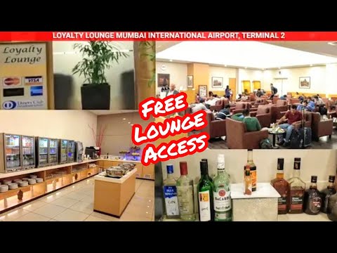Acesso gratuito ao Loyalty Lounge Terminal 2 do Aeroporto de Mumbai