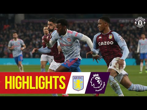 Fernandes scores brace in Villa Park draw | Aston Villa 2-2 Manchester United | Premier League