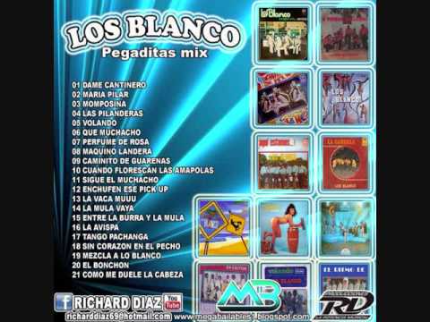 LOS BLANCO PEGADITAS MIX DJ RICHARD DIAZ