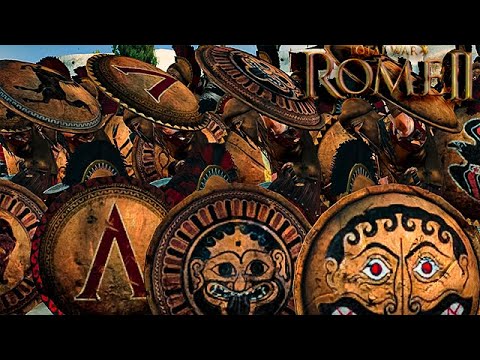 10,000 Spartans versus 15,000 Avians | Total War: Rome II Cinematic Battle|