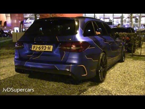 Mercedes C63 S AMG Estate w/ Fi Exhaust! LOUD Revs, Acceleration & Sounds!