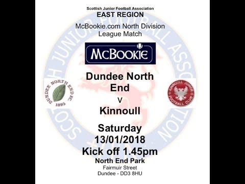 Dundee North End V Kinnoull Highlights 13.01.2018