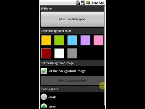 Rolling cat LiveWallpaper07 Video