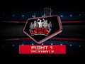 Fight 1 of the TFC Event 2 San-Da LPF (Riga ...