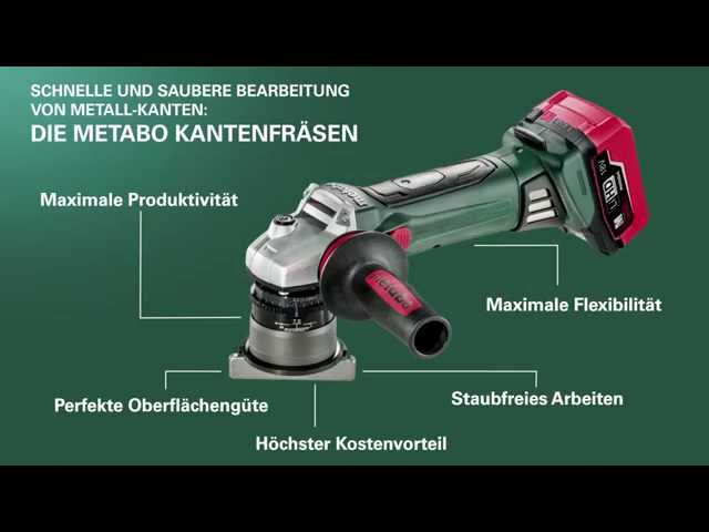 Video Teaser für Die Metabo Kantenfräsen im Einsatz (German)
