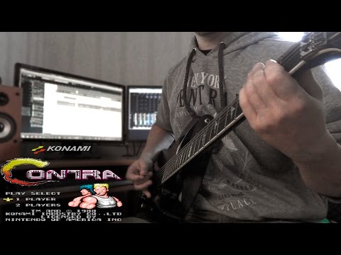 Contra NES (Metal Cover)