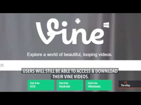 Twitter to discontinue Vine video-sharing app