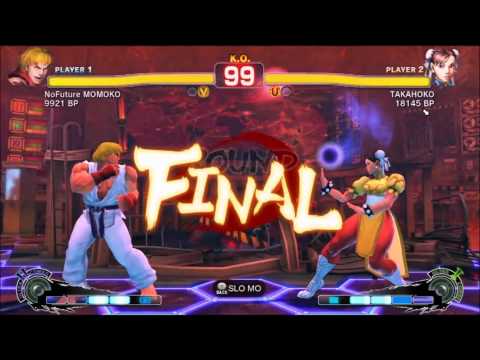 NoFuture MOMOKO (Ken) vs TAKAHOKO (Chun-li)