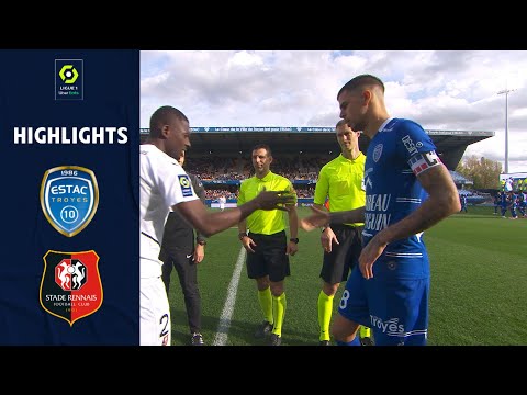 ESTAC TROYES - STADE RENNAIS FC (2 - 2) - Highlights - (ESTAC - SRFC) / 2021-2022