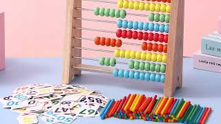 🧮 Wooden Abacus for Kids – Fun Math Learning Tool for All Ages
