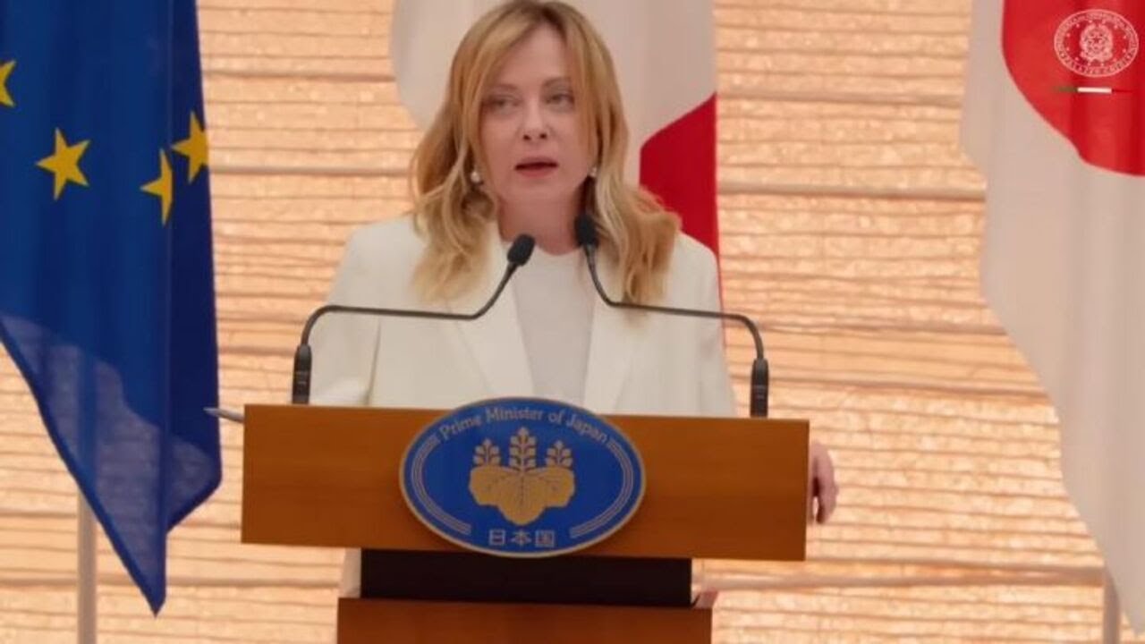 Meloni: Da Italia e Giappone impegno comune per la pace a Kiev e in Medio Oriente