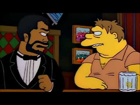 "Hey Frazier. Shut up!". Barney challenges heavyweight boxing champion of the world.