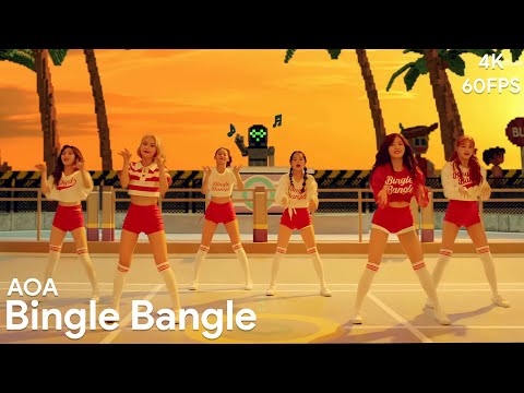 [4K/60FPS] AOA - 'Bingle Bangle' MV